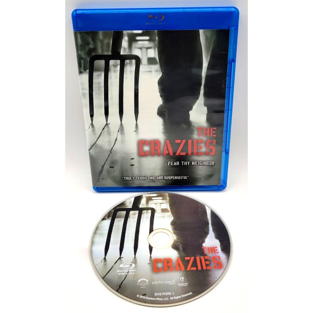 The‎ Crazies Blu-ray Timothy Olyphant Radha Mitchell HORROR ZOMBIE